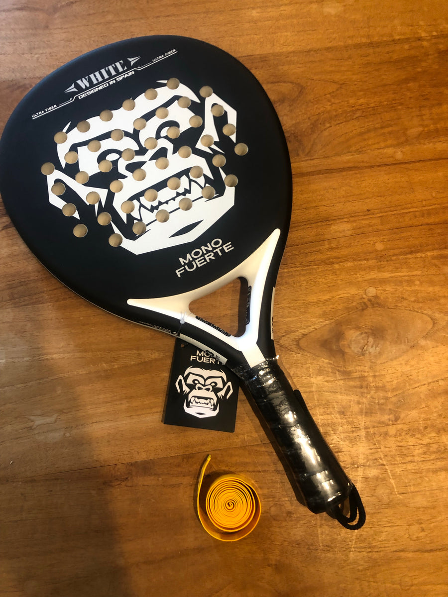 RYZE Overgrips de Padel Blanco - Extra Confort y Agarre - Grip Padel  Antideslizante - Ultra Absorbente del Sudor - Overgrip de Padel  Antivibración - Diseñado para Grip Pala de Padel Tenis 