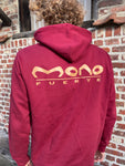 Mono Fuerte Hoodie Burgundy